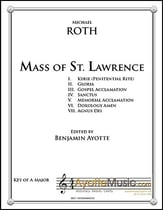 Mass of St. Lawrence SAB choral sheet music cover